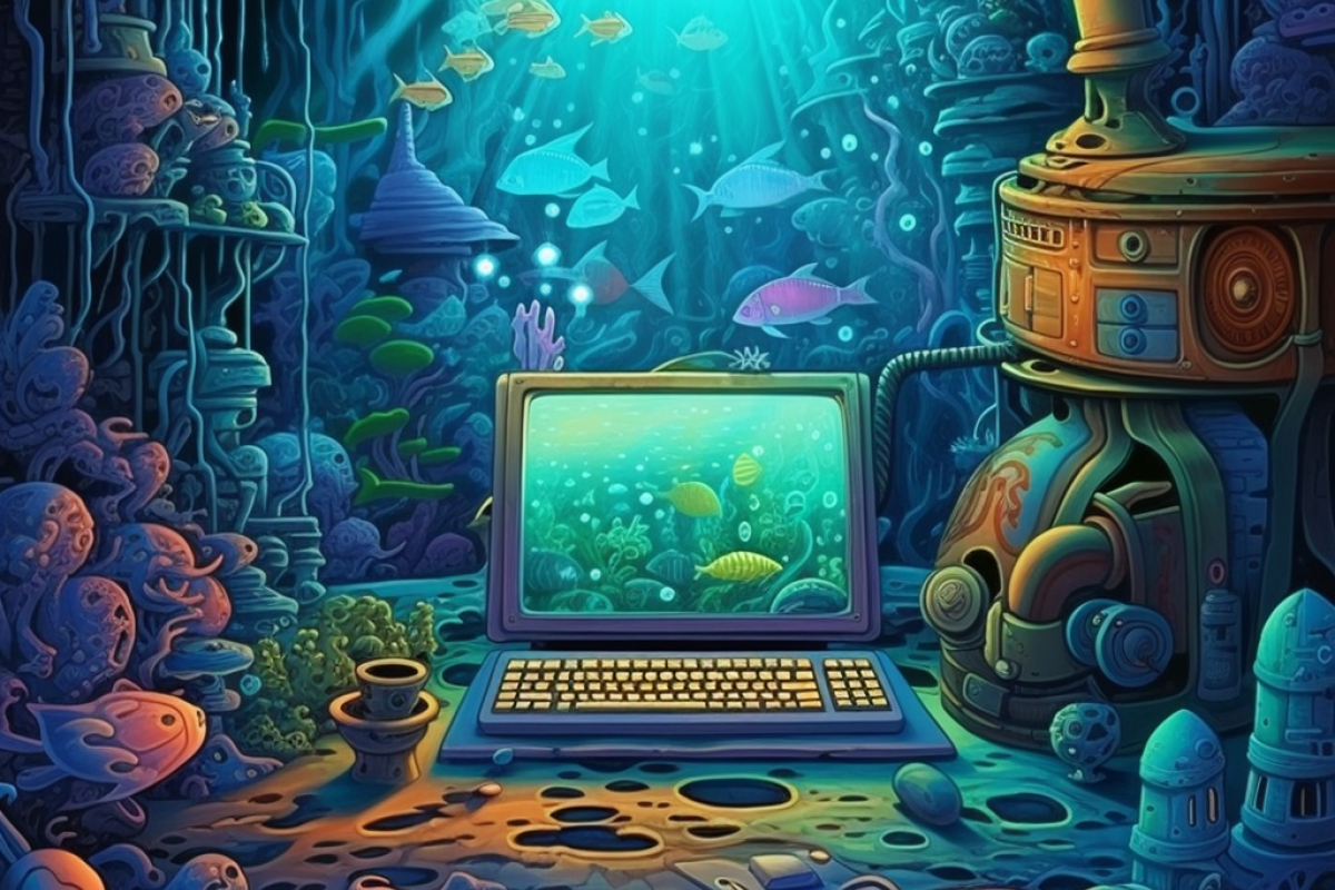 En computer på bunden af havet 